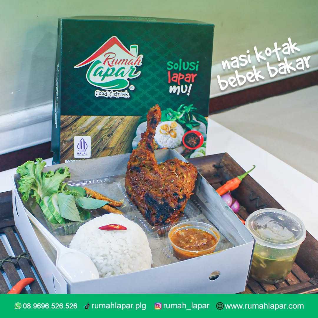 Nasi Kotak Bebek Bakar
